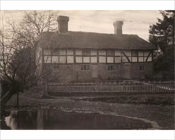 Some cottages at Bolney, 1908