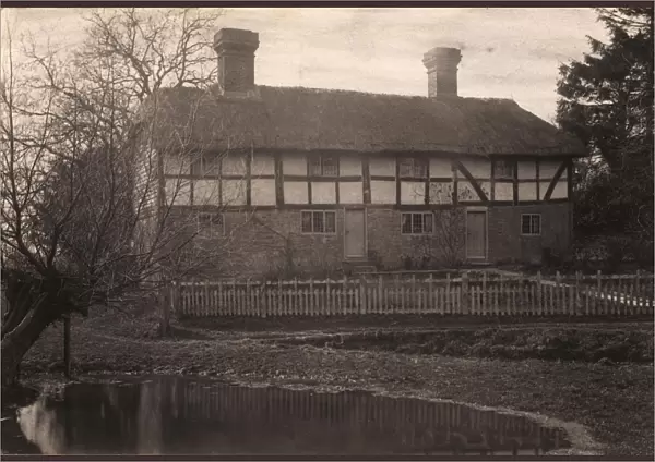 Some cottages at Bolney, 1908