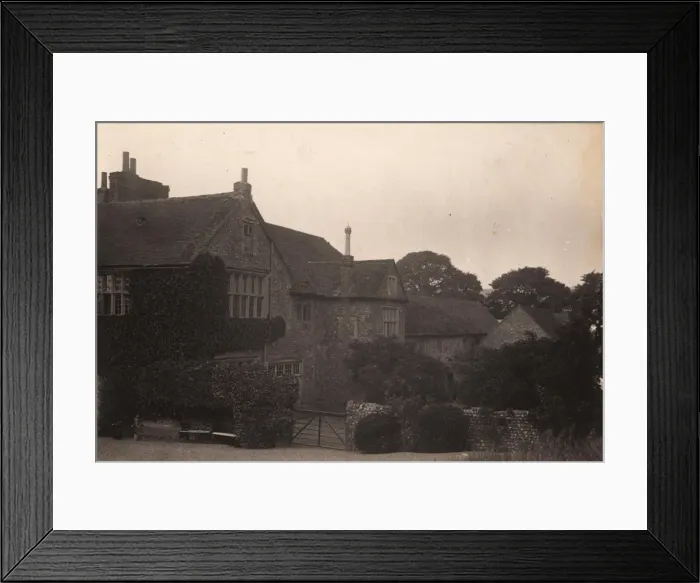 Framed Print : Hangleton House, 1908 Framed Print : Hangleton House, 1908