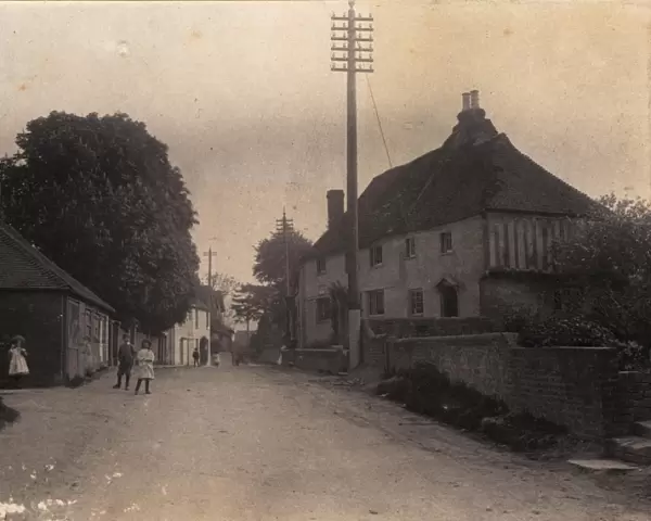 Ditchling: the village, 1906