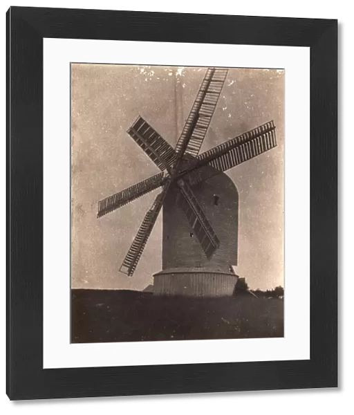 Six-sailed windmill near Lewes, 1906