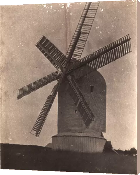 Six-sailed windmill near Lewes, 1906