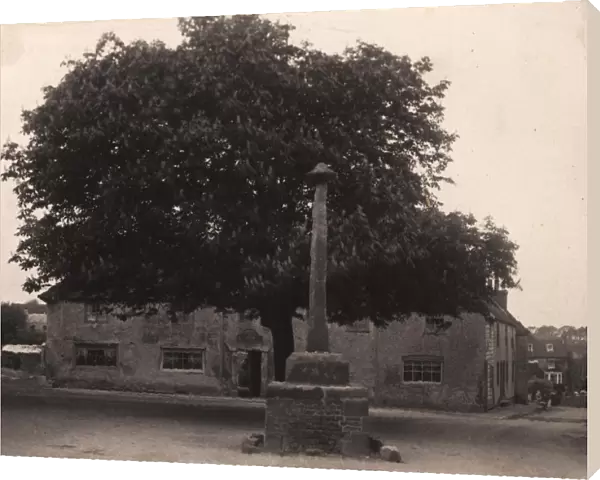 Alfriston: remains of the Cross, 1908