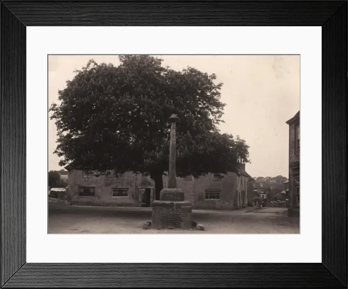 Framed Print : Alfriston: remains of the Cross, 1908 Framed Print : Alfriston: remains of the Cross, 1908