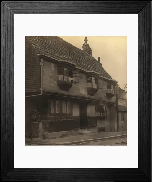 Framed Print : The Star Inn at Alfriston, 1908 Framed Print : The Star Inn at Alfriston, 1908