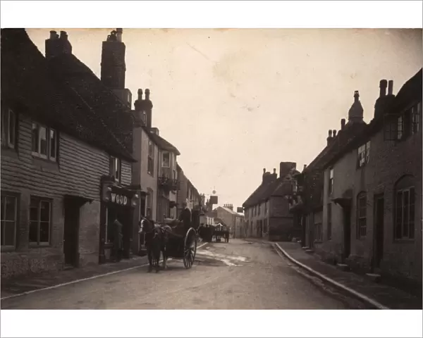 Alfriston: street scene, 1908