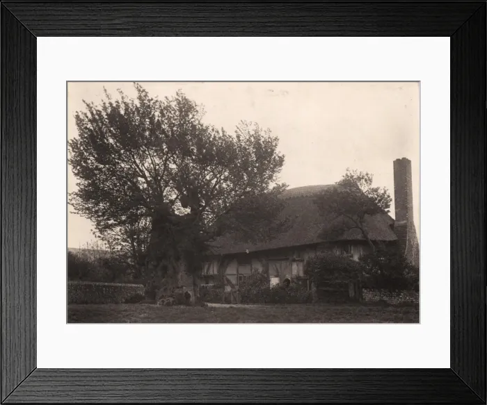 Framed Print : The Old Parsonage at Alfriston, 1908 Framed Print : The Old Parsonage at Alfriston, 1908