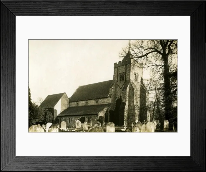 Framed Print : St Peters Church, Firle West