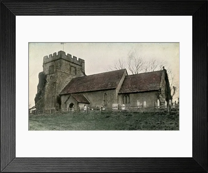 Framed Print : Hamsey Church, Lewes Framed Print : Hamsey Church, Lewes