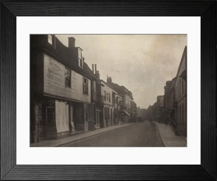 Framed Print : High Street in Rye, 1907 Framed Print : High Street in Rye, 1907