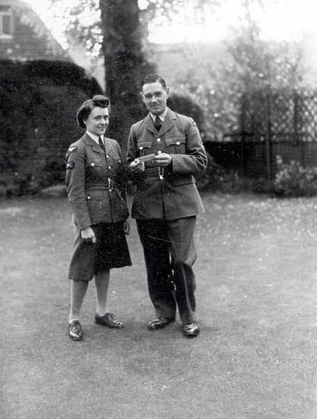 Air Force couple - about 1942