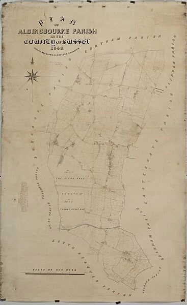 Aldingbourne Tithe Map, 1846