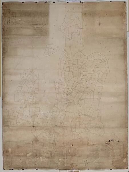 Ashurst Tithe Map, 1844
