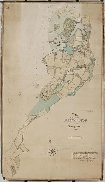 Barlavington Tithe Map, 1840