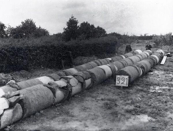 Boring for water at West Chiltington - August 1941