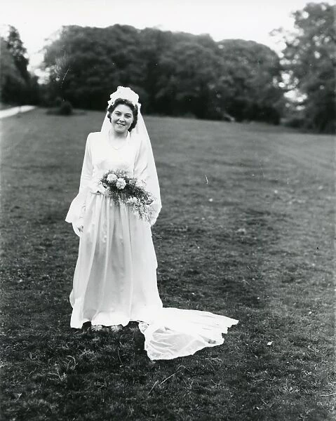 Bridal pose, Ebernoe, 1940s