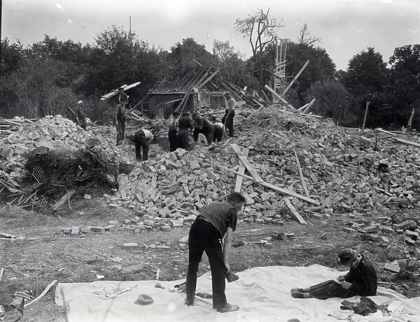 Buzz Bomb Damage - July 1944