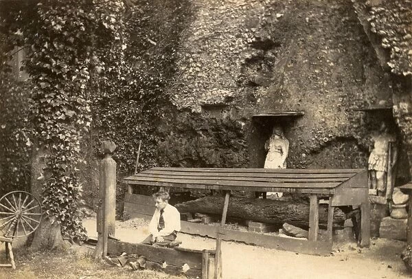The Castle Keep at Lewes, 22 June 1889