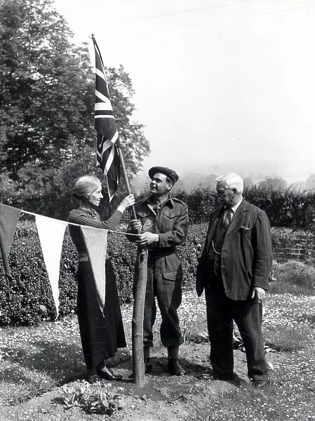 Celebration at last - 11 May 1945