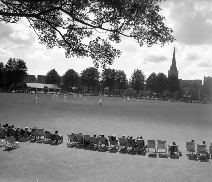 Framed Print : Charity Cricket Match, 12 August 1956 Framed Print : Charity Cricket Match, 12 August 1956