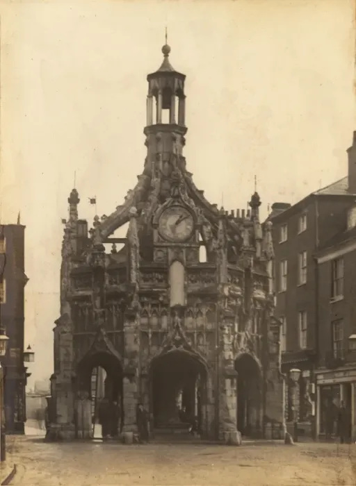 Framed Print : Chichester: the Cross, 1903 Framed Print : Chichester: the Cross, 1903