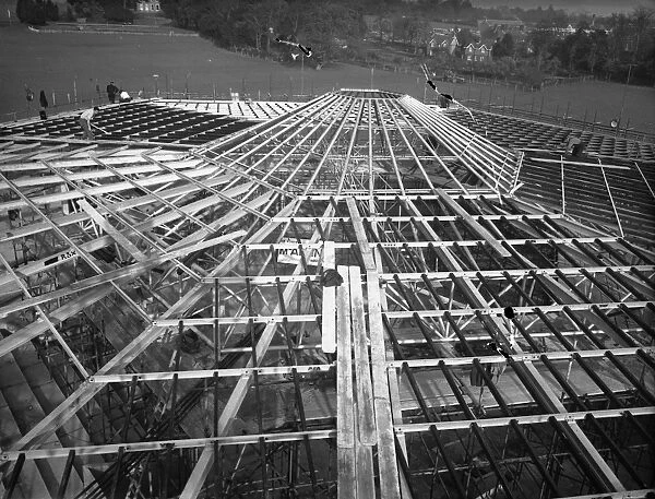 Chichester Festival Theatre Roof Construction