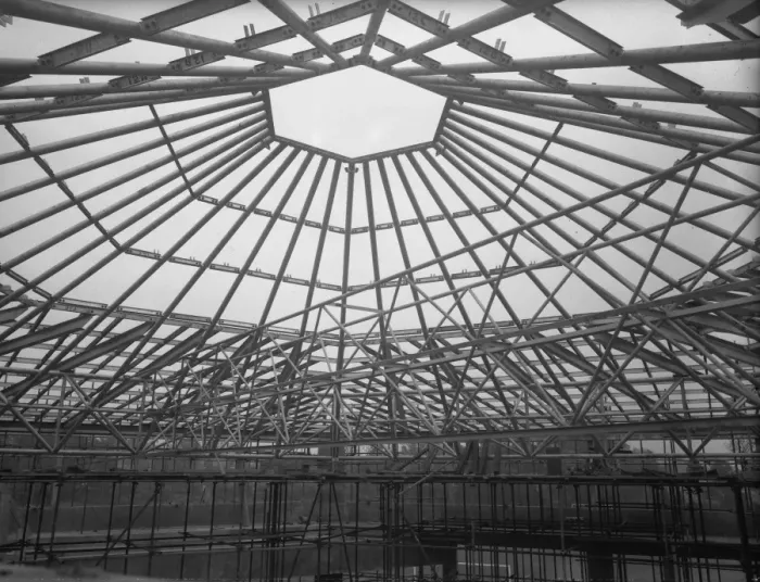 Framed Print : Chichester Festival Theatre Steel Frames Framed Print : Chichester Festival Theatre Steel Frames