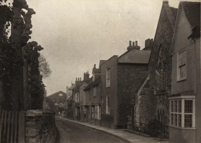Framed Print : Church Square at Rye, 1907 Framed Print : Church Square at Rye, 1907