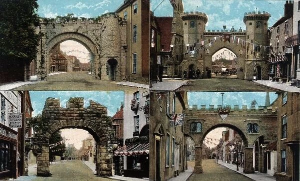 Coronation Arches, Chichester, 1911