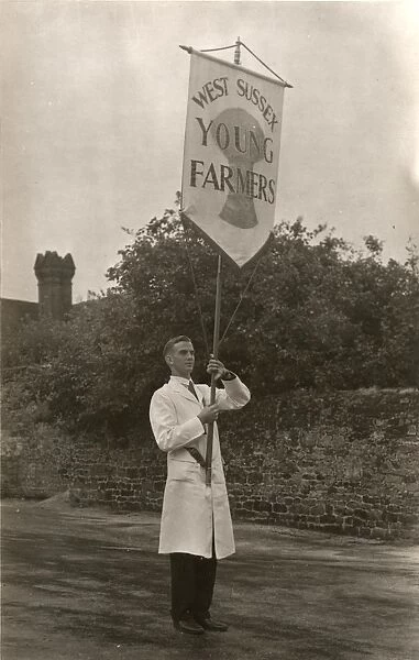 County Banner Bearer for West Sussex Young Farmers Club
