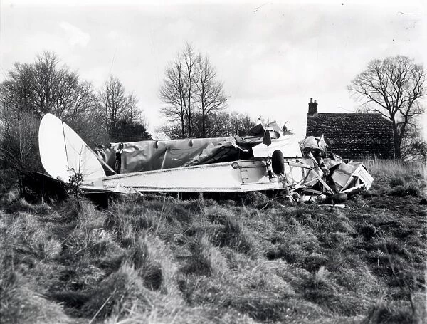 Crashed Aeroplane - January 1947