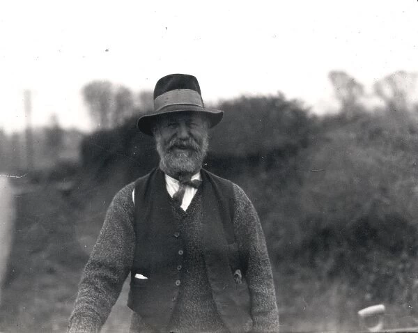 Elderly, bearded gentleman from Fittleworth, March 1934
