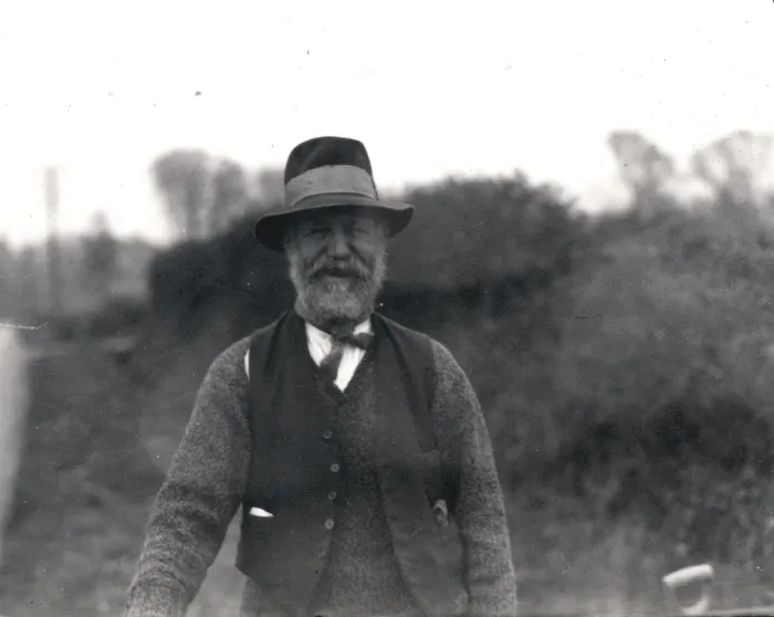 Framed Print : Elderly, bearded gentleman from Fittleworth, March 1934 Framed Print : Elderly, bearded gentleman from Fittleworth, March 1934