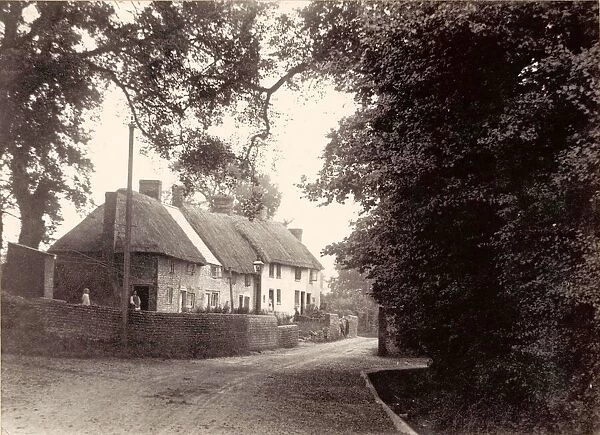 The end of the village, Angmering, 1908