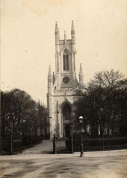 Exterior of St Peters, Brighton, 5 April 1893