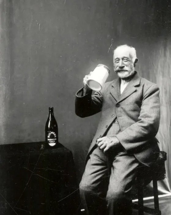 Framed Print : Gentleman Cider Drinker - August 1939 Framed Print : Gentleman Cider Drinker - August 1939