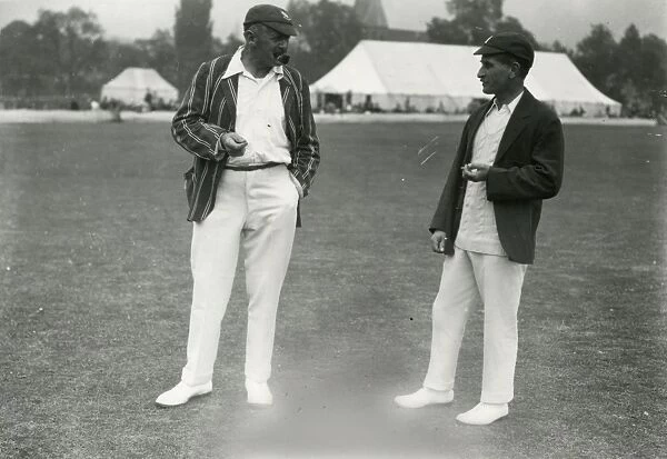 George Cox and W. Quaife, County Cricketers