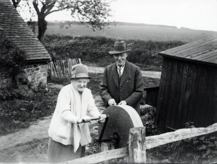 Framed Print : Golden Wedding Couple - May 1939 Framed Print : Golden Wedding Couple - May 1939