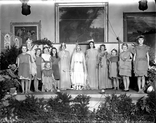 Graffham Guides in entertainment, February 1936
