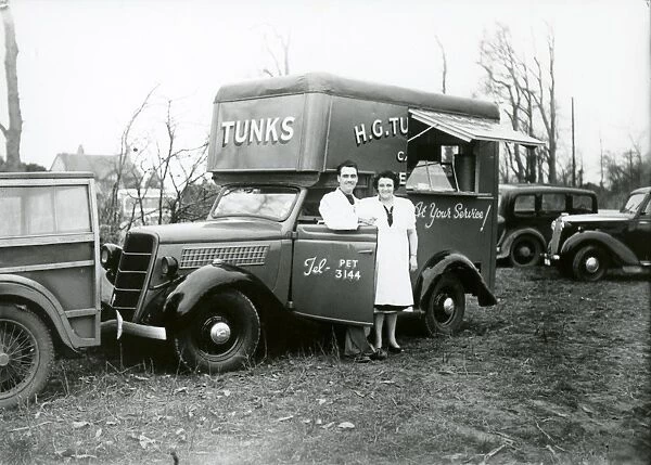 H G Tunks & Sons Mobile Catering Van - December 1948