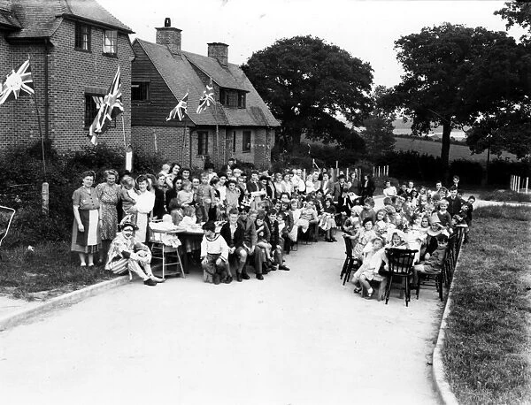 Hampers Green, Petworth VE celebrations 19 May 1945