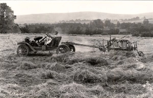 Haymaking by machinery, 1931