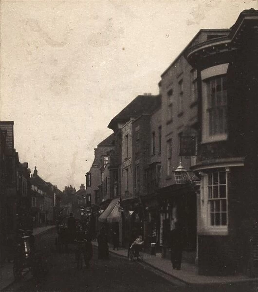 The High Street in Rye, 1907