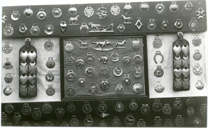 Framed Print : Horse brasses [1920s]