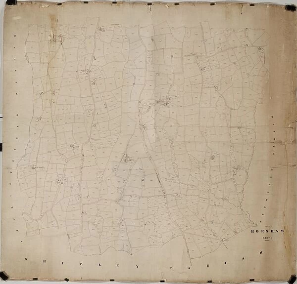 Horsham tithe map, c. 1844 (Part 5)