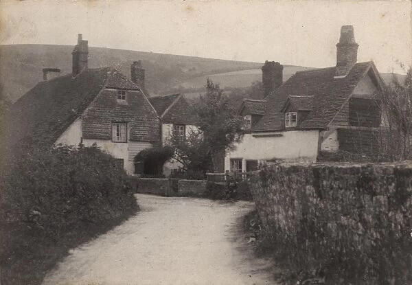 Houses in Cocking village, 1905