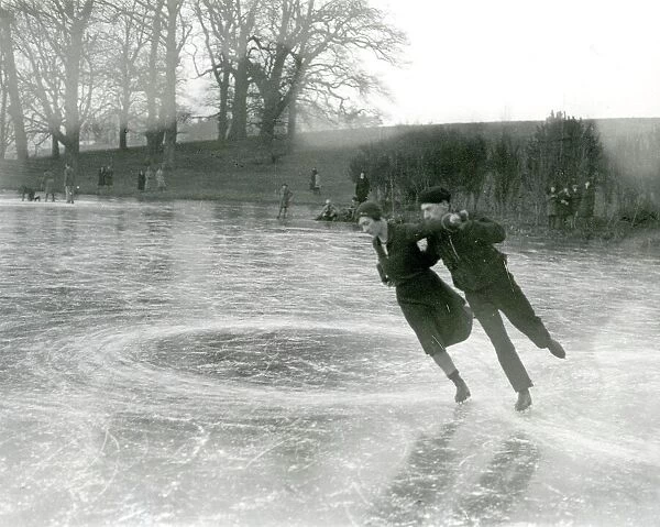 Ice Skating in Petworth Park