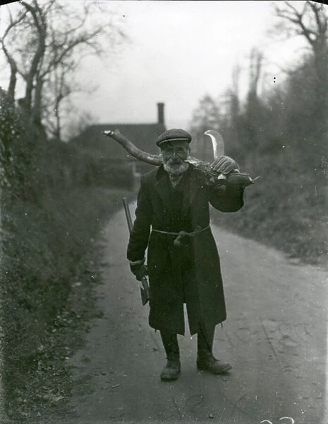 Jimmy Whittington, Little River Farm [cutting and bundling faggots], February 1934