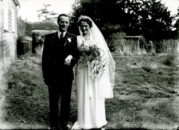 Jupp - Whittington wedding, Fittleworth, 18 February 1950