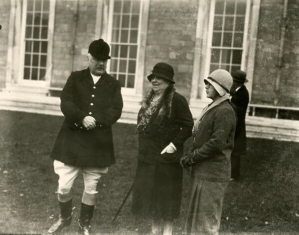 Leconfield Opening Meet at Petworth House, 1931